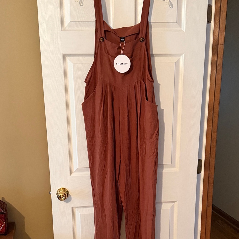 SHEIN Terracotta Jumpsuit